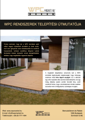 WPC Teraszburkolatok telepítési útmutatója